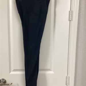 Sleek Black High-Waisted Leggings 28”